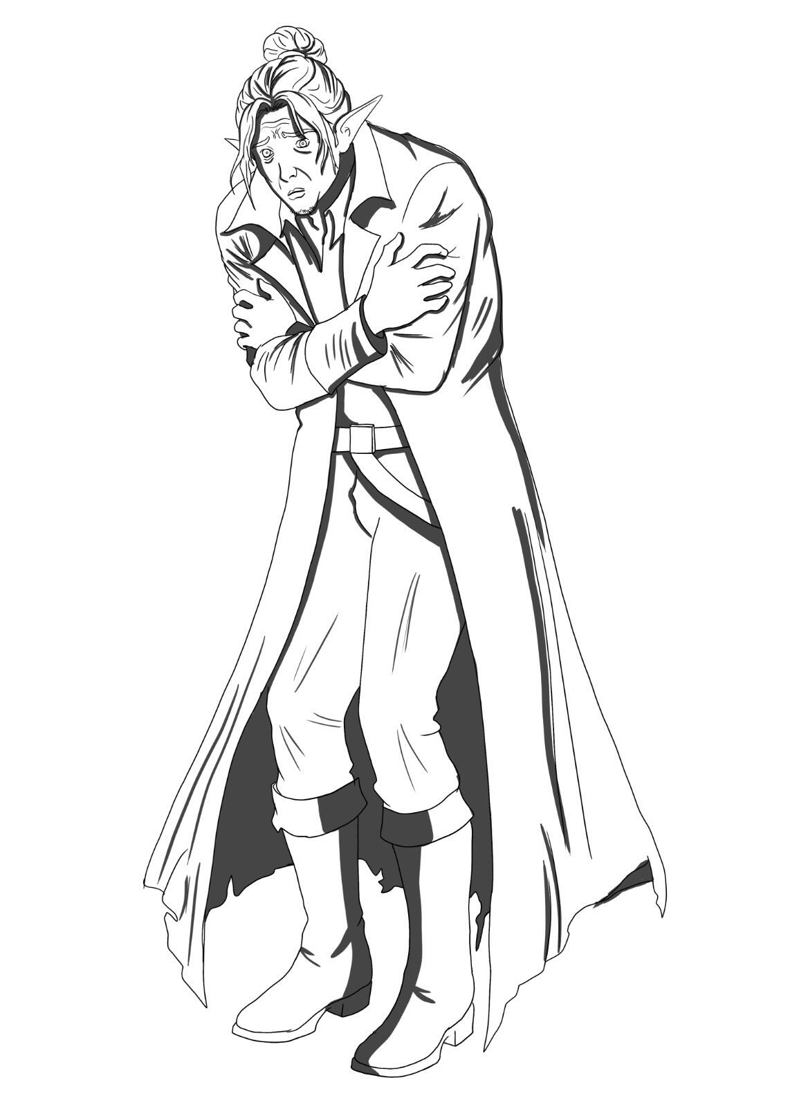 Full Body Commission Sketch