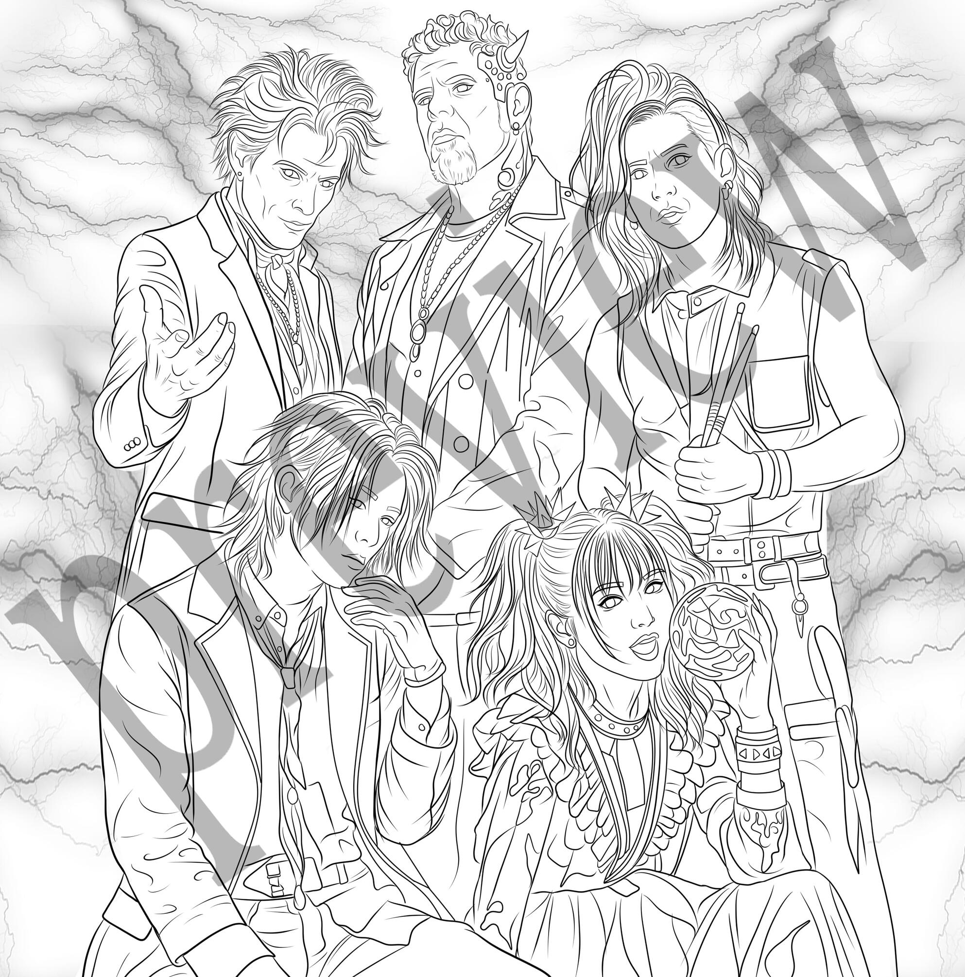 Group Art Commission Sketch