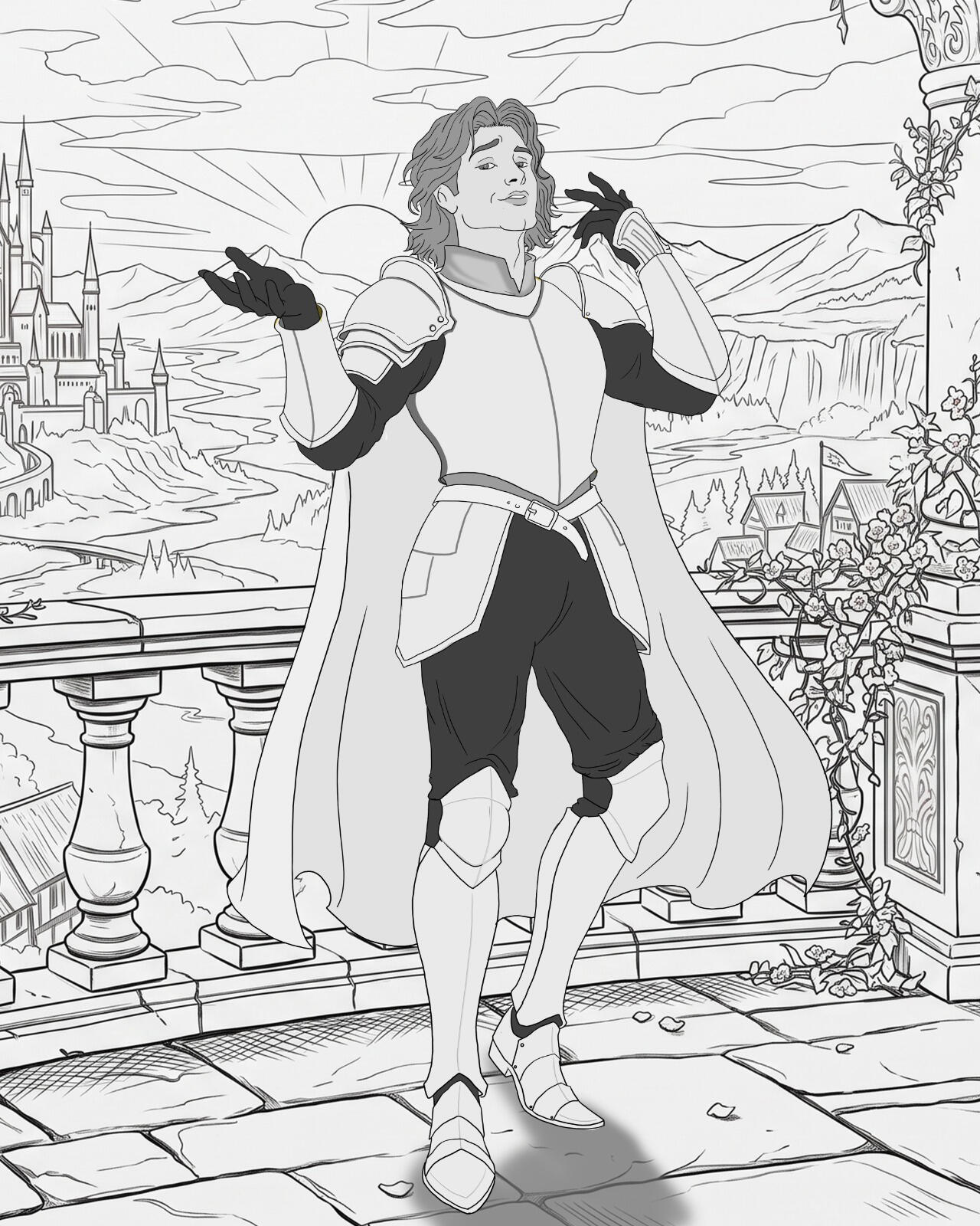 Full body Commission Sketch